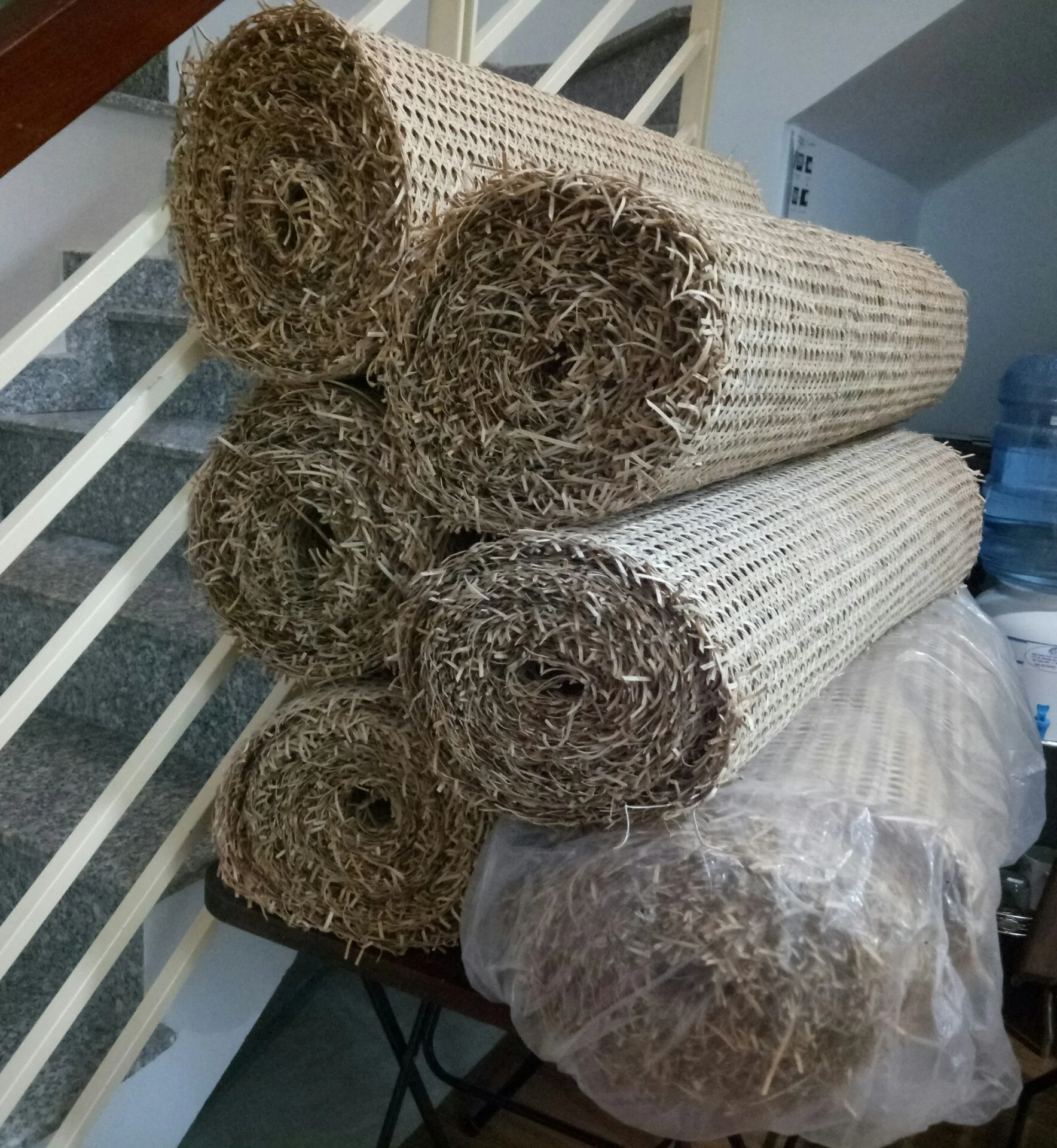 Factory High Quality Natural Mesh Rattan Cane bing Roll/ Sheet Cane