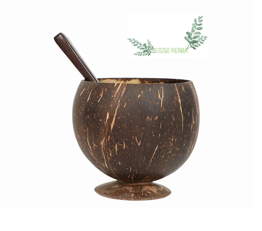 Wholesale 2023 Natural Coconut Shell Drinking Cup/ Coconut Shell Coffee