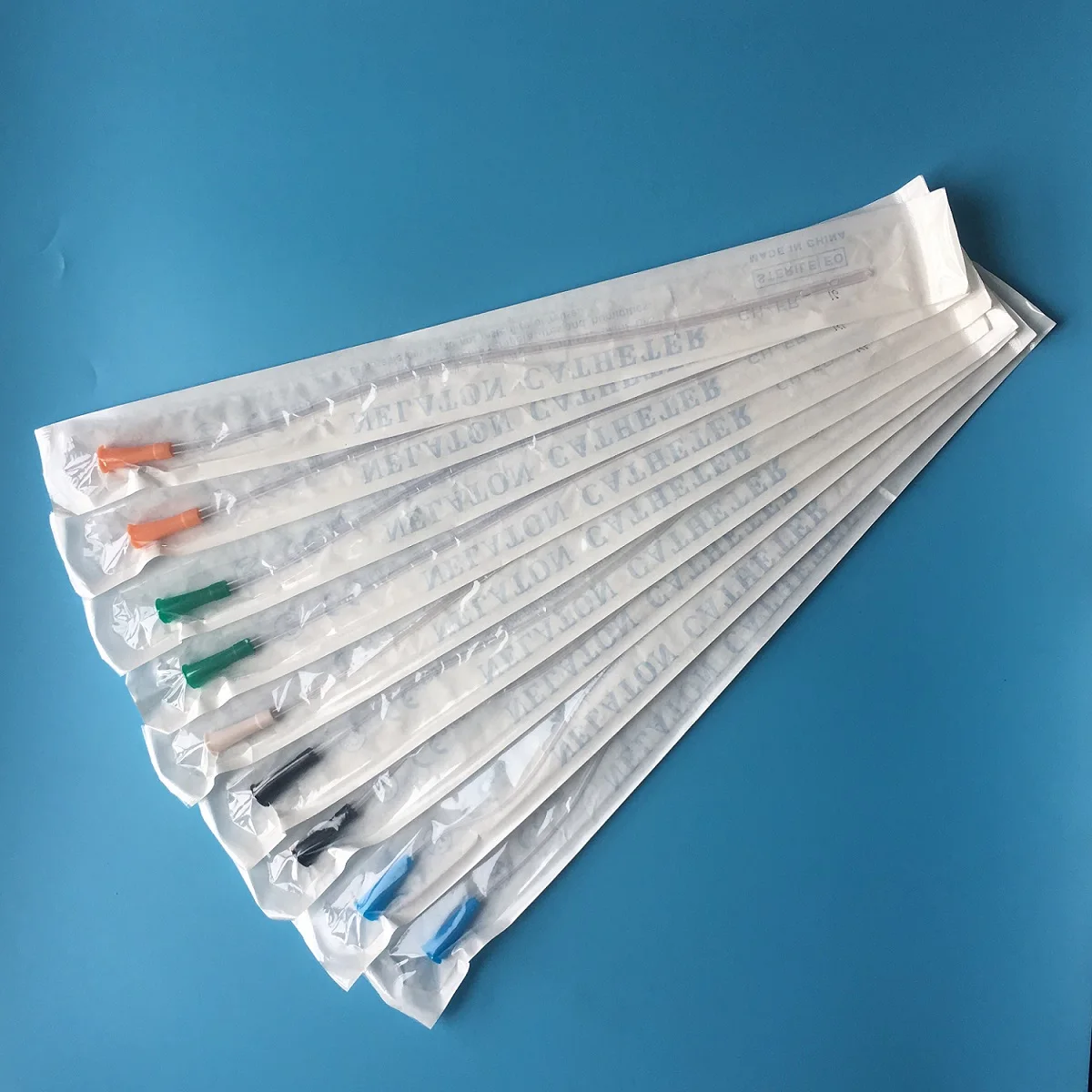 
Cornwall Medical PVC disposable Nelaton catheter F8 for single use 