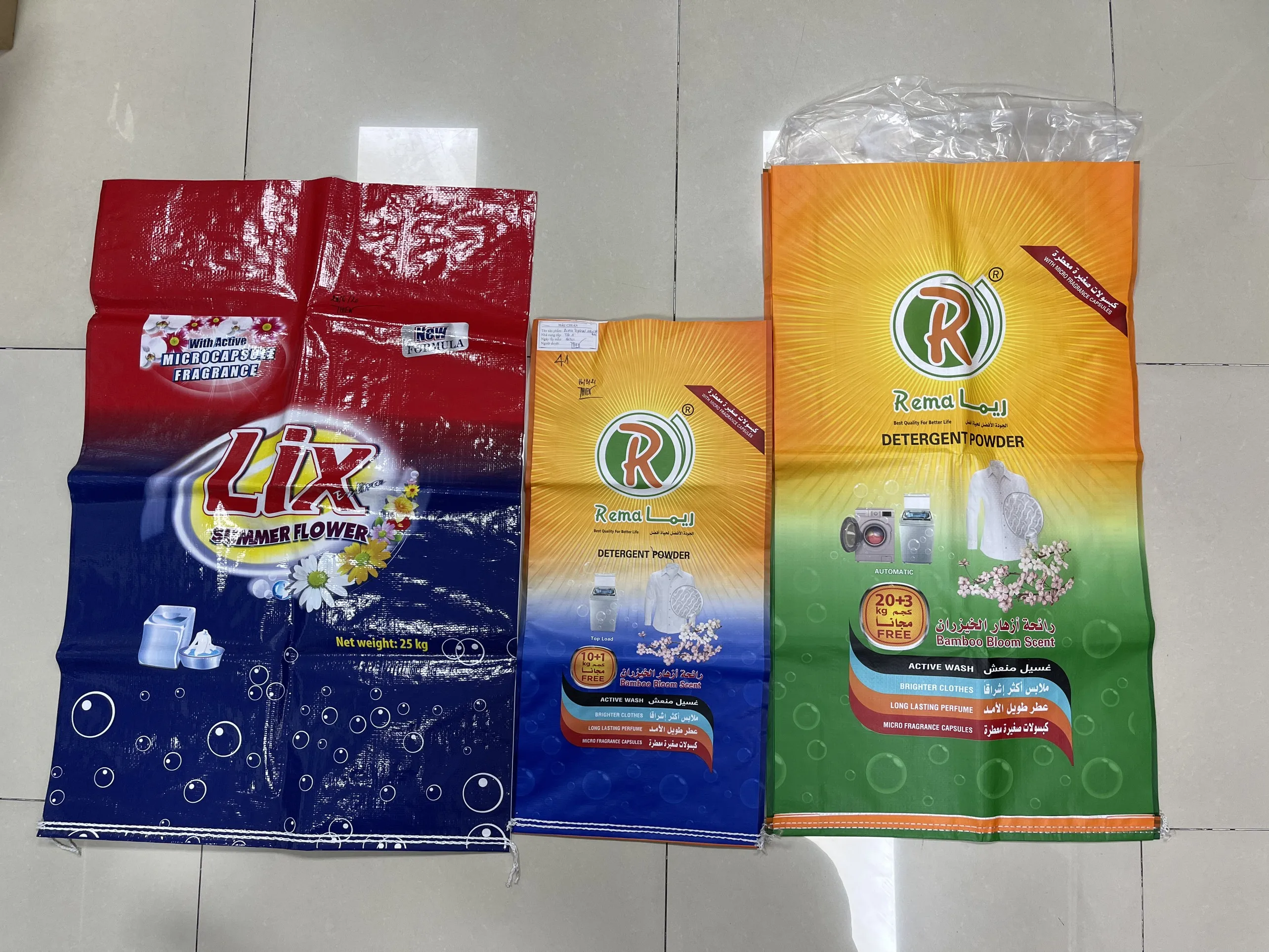 Bulk Manufacturer Wholesale Washing Powder Bag/ Oem Laundry Detergent