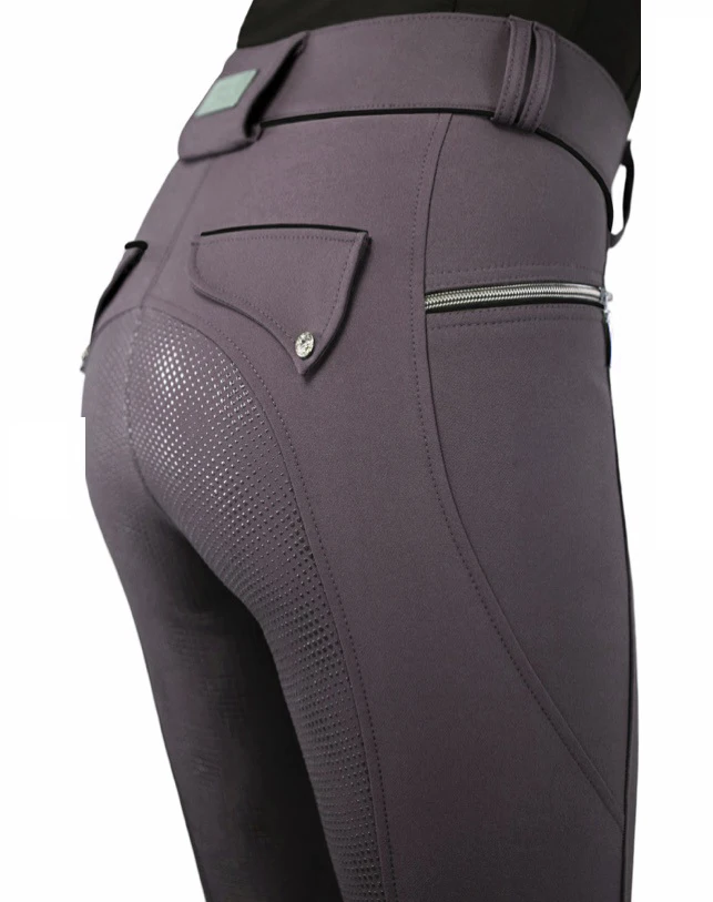 Nylon Horse Riding Breeches With Full Seat Silicone (customizable As