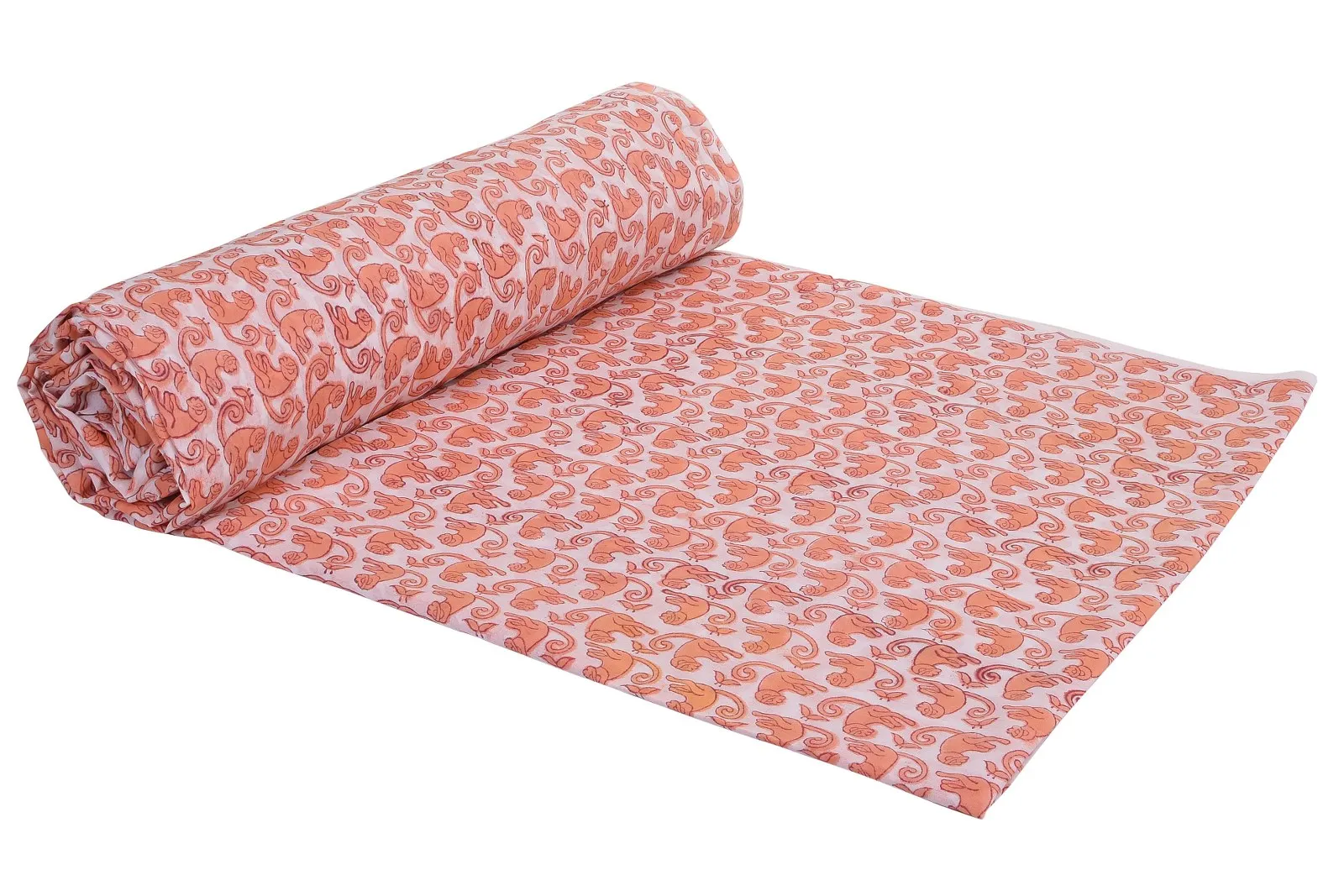 Animal Print Sewing Fabric 100 Cotton Running Material Kids Cloth