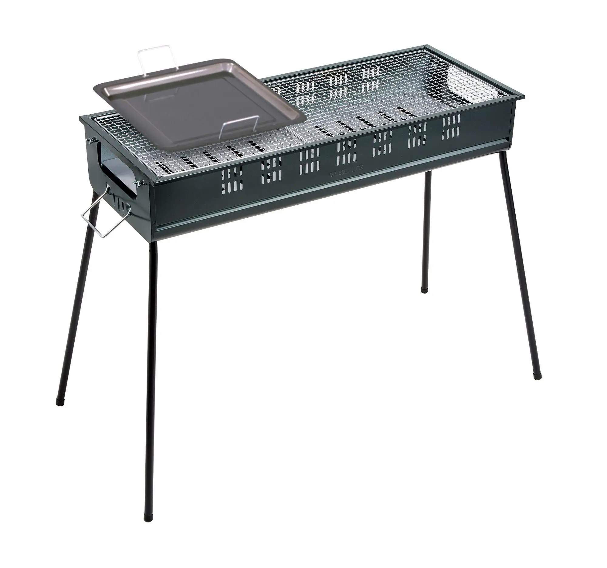 Outdoor Charcoal Bbq Grill Bbq Stove Steel Made Easy Assembled Portable