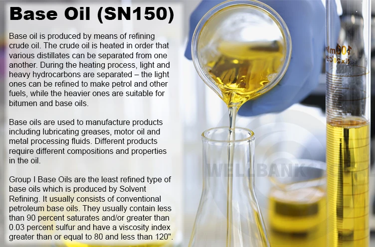 Sn150 SN150 Base Oil - Premium Quality and Competitive Pricing