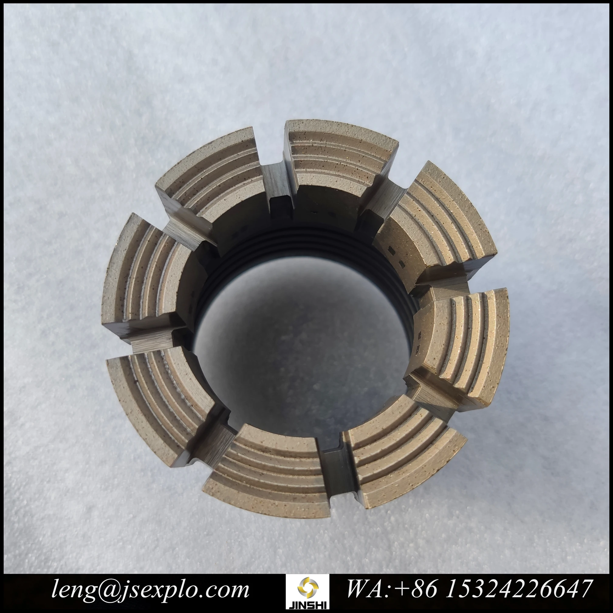 Impregnated Diamond Core Drill Bit For Mineral Exploration Drilling Geological Deep Hole Hard