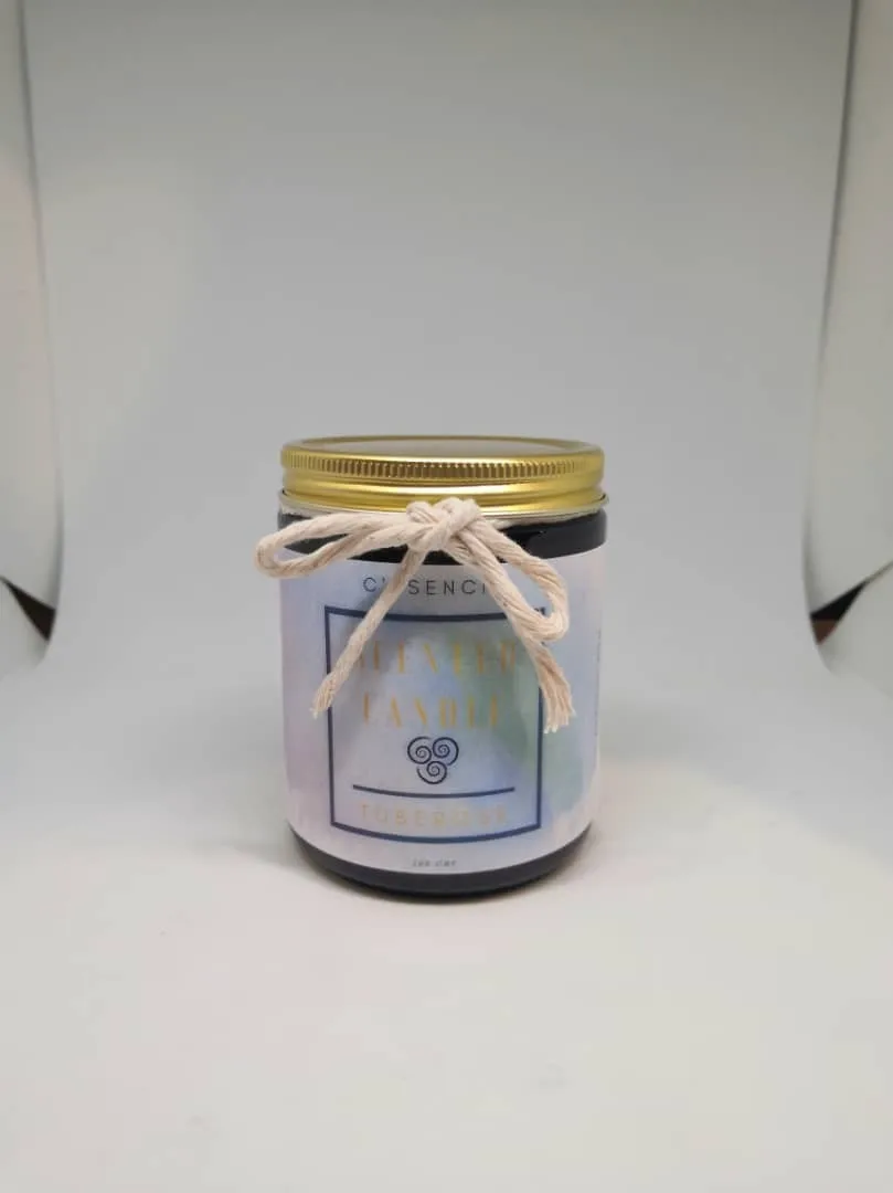 C'ecensia Oem Tuberose Scented Candles 200gm Malaysia Manufacturer