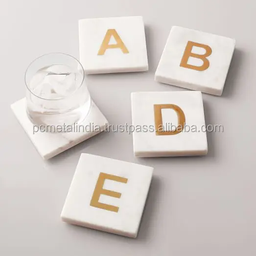 The Coasters/coaster/table Coasters 4pcs Polyersin Swirl Coaster Table