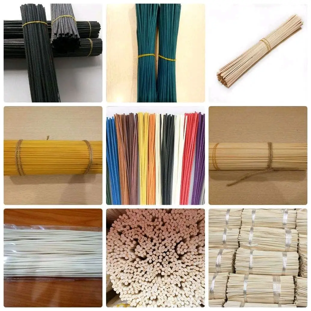 100 Ecofriendly Natural Rattan Diffuser Stick Aromatic Safe Rattan