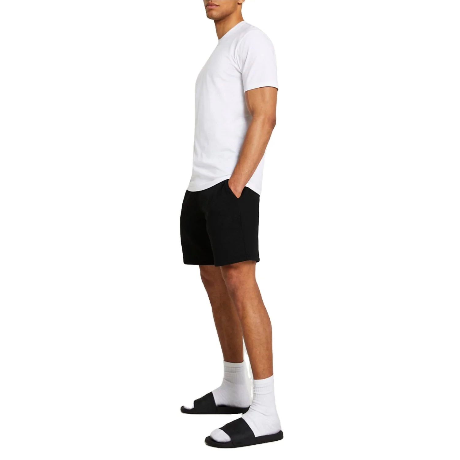 Men's Matching Shirt And Shorts Set 100 Cotton Jersey Twinsets For Men