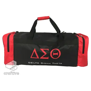 delta sigma theta duffle bag