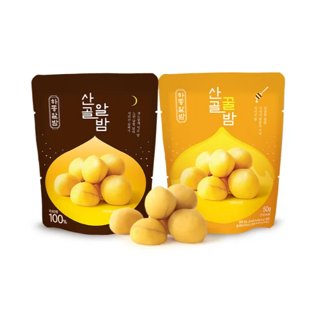 
EcoMom Mountain Village Baby Food_Sangol chestnut_honeychestnut(Korean Baby Organic Snacks) 