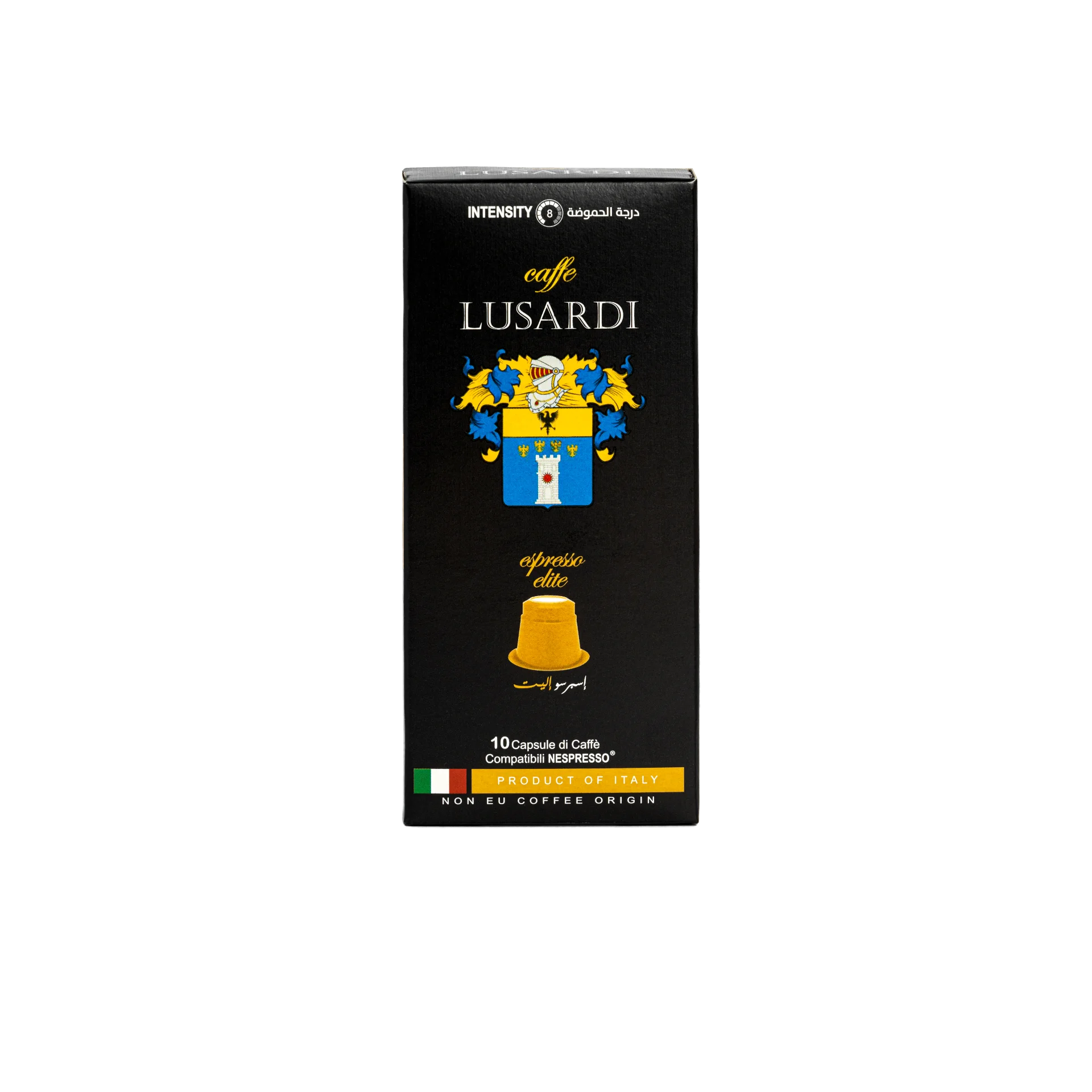 
Caffe Lusardi Elite VIP Selection 100% Arabica Italian Nespresso Compatible Capsules 