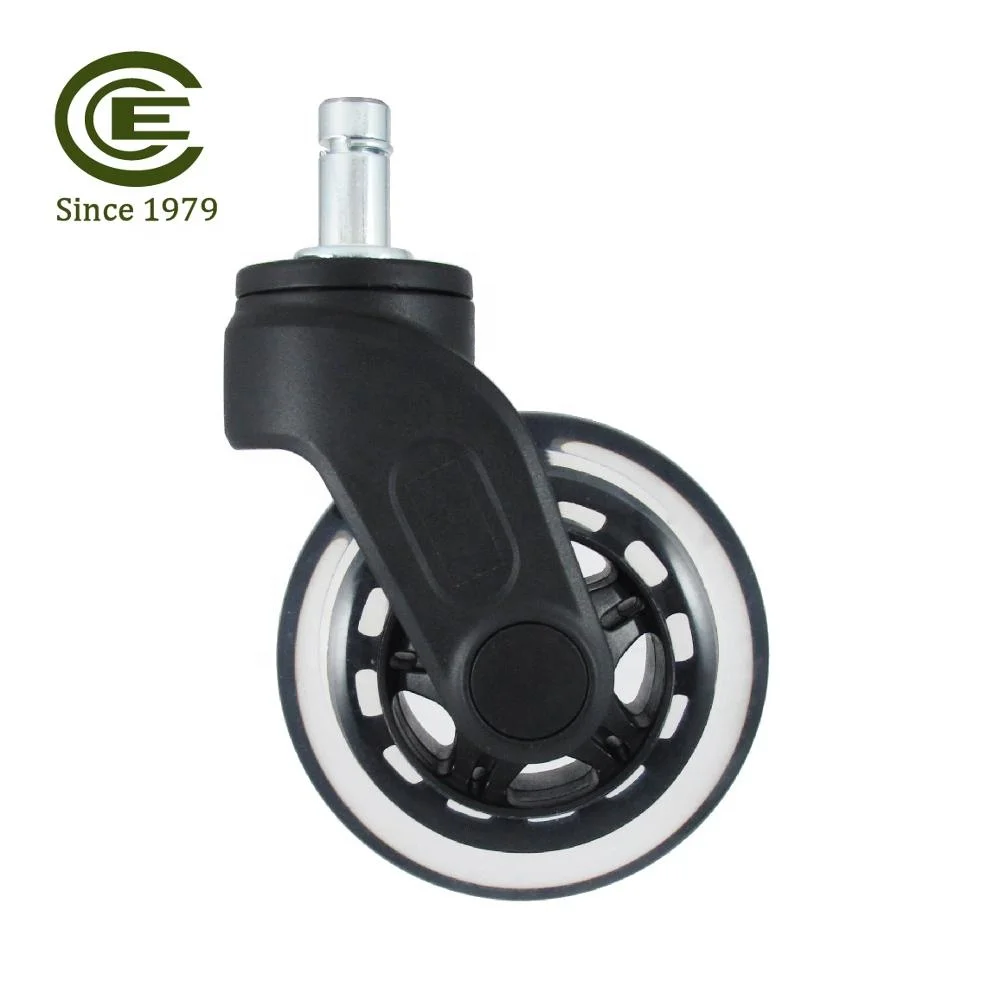 CCE Caster 3 Inch PU Office Chair Ball Casters Home Depot Furniture