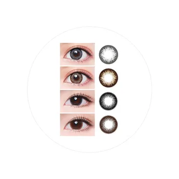 Eyewear Cheap Black Brown Colored Contacts Lenses ...