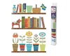 Stylish sticker that can be put on the wall and peeled off (large size)
