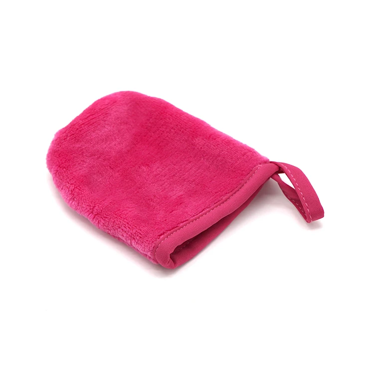 Reusable Spa Gloves Face Cleaning Mitts Microfiber Makeup Remover Glove