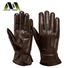 Authentic section spring and autumn leather gloves of the bike genuine fashion leather gloves