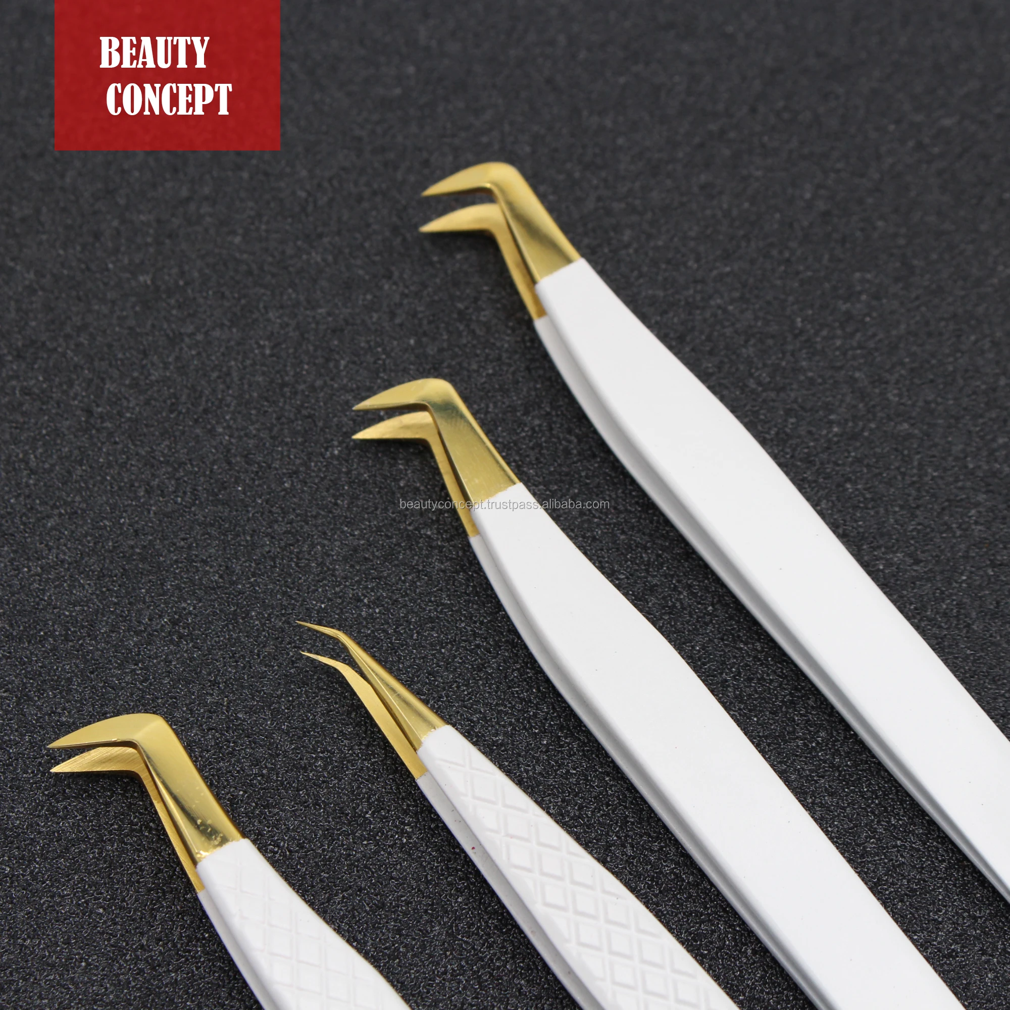 Stainless Steel Reusable Y Shape Lash Lifting Tool And Comb Silver