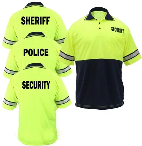Short Sleeve Security Polo Shirt Security Uniform Shirt Security ...