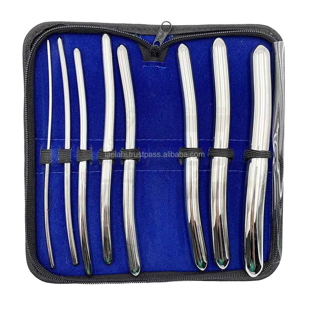 2024 Hegar Uterine Set Of 8 With Pouch Diagnostic Surgical Instrument ...