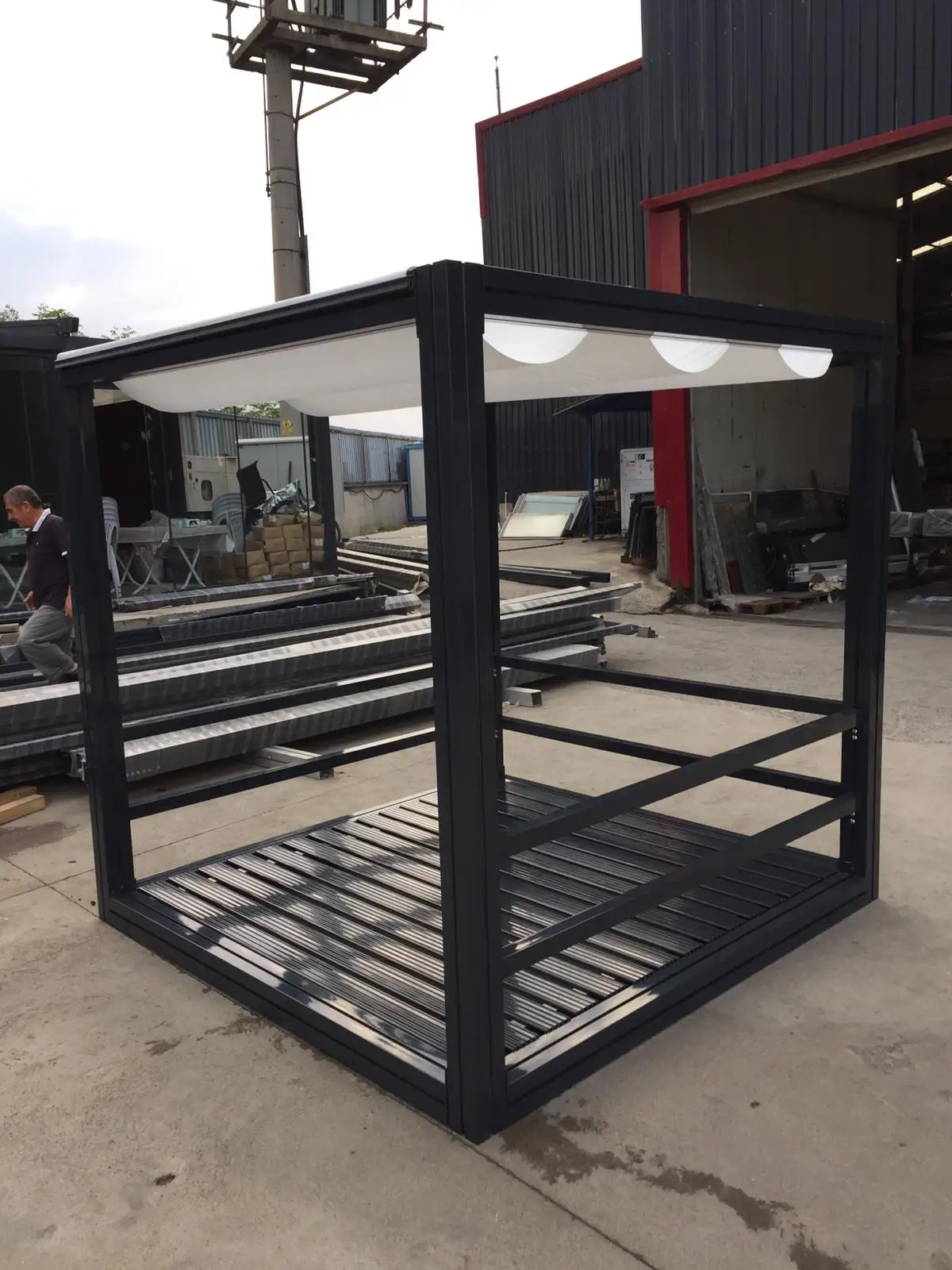 steel pergola with retractable canopy on Outdoor Aluminum Pergola Gazebo With Retractable Sunshade Canopy Buy Fixed Gazebo Aluminum Frame Gazebo 3x4 5m Canopy Gazebo Product On Alibaba Com