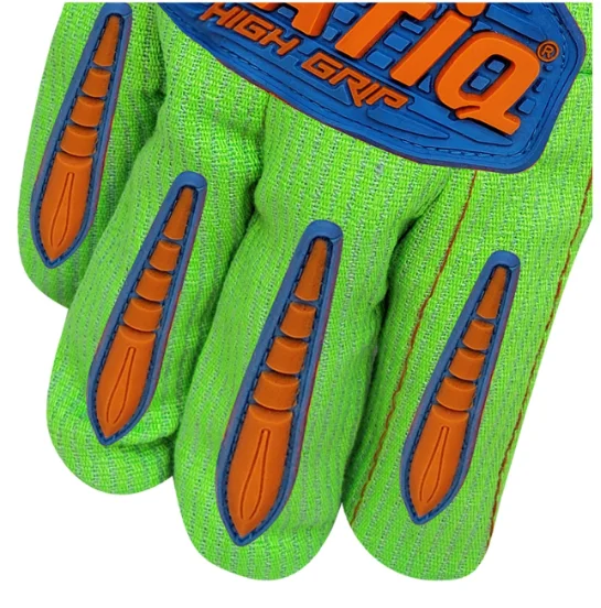 Oil And Gas Safety Cotton Impact Gloves Cut 2 Buy Impact Resistant