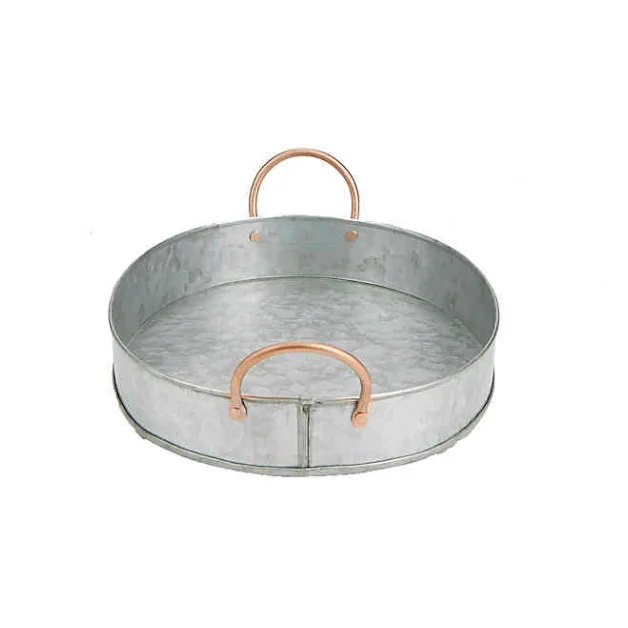 Round Black Metal Serving Tray Buy Round Black Metal Serving Tray,Metal Tray Decorative,Round