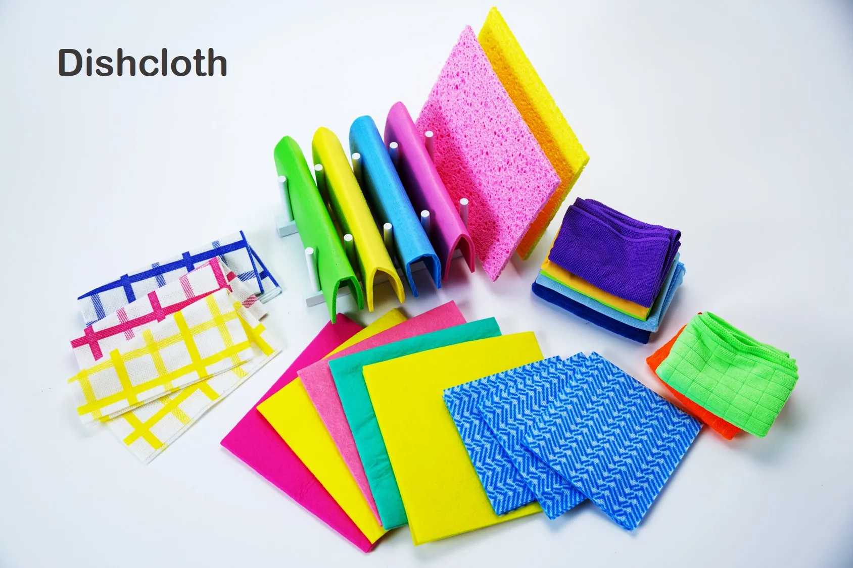 Magic Cleaning Kitchen Cellulose Sponge Dish Cloth Biodegradable