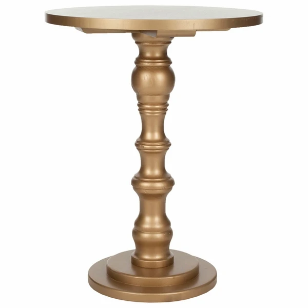 Home furniture living room sofa solid wood side table greta accent table