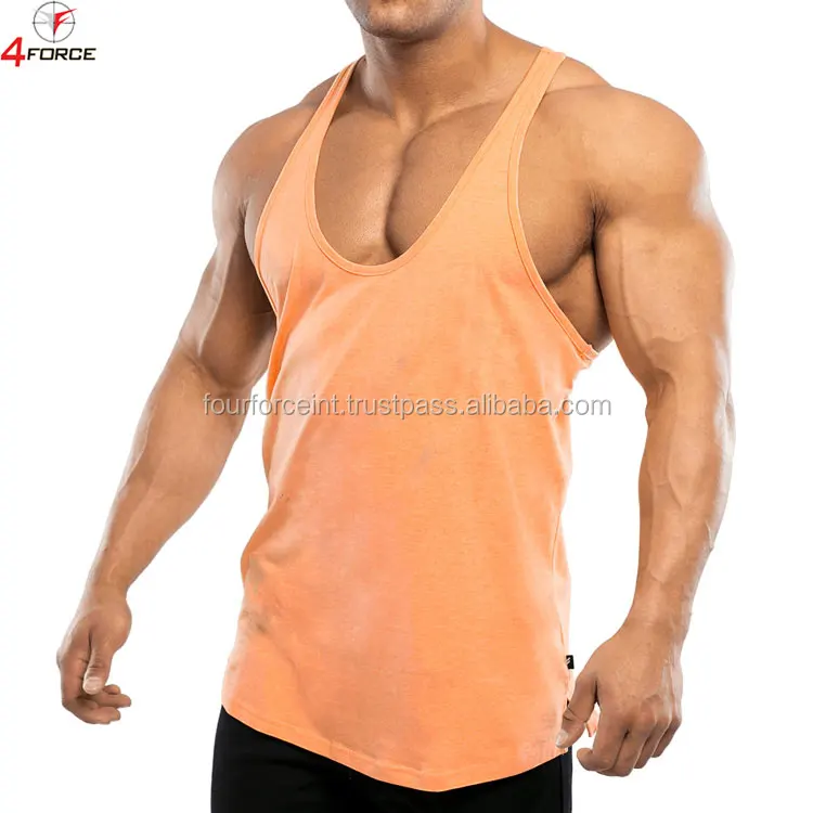 Custom Made High Quality Best Sport Body Building Men Gym Tank Top