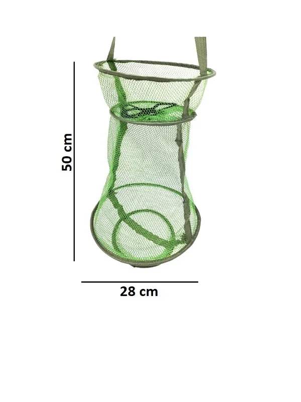 Good Quality Nylon Fishing Net Basket Folding Fishing Cage Buy