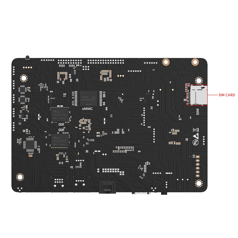 PCBA Amlogic s905D2 quad core 2gb ram 16gb rom 4G module Digital Signage Board Android 9.0 os set top box