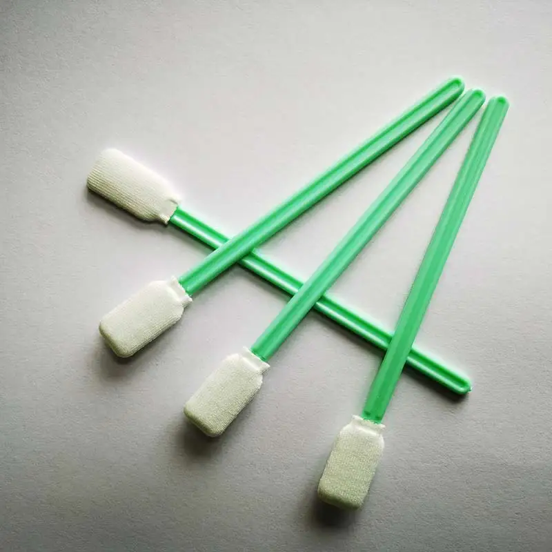 Sponge Flat Head Clean Cotton Swab Laser Lens Clean Cloth Head Cotton