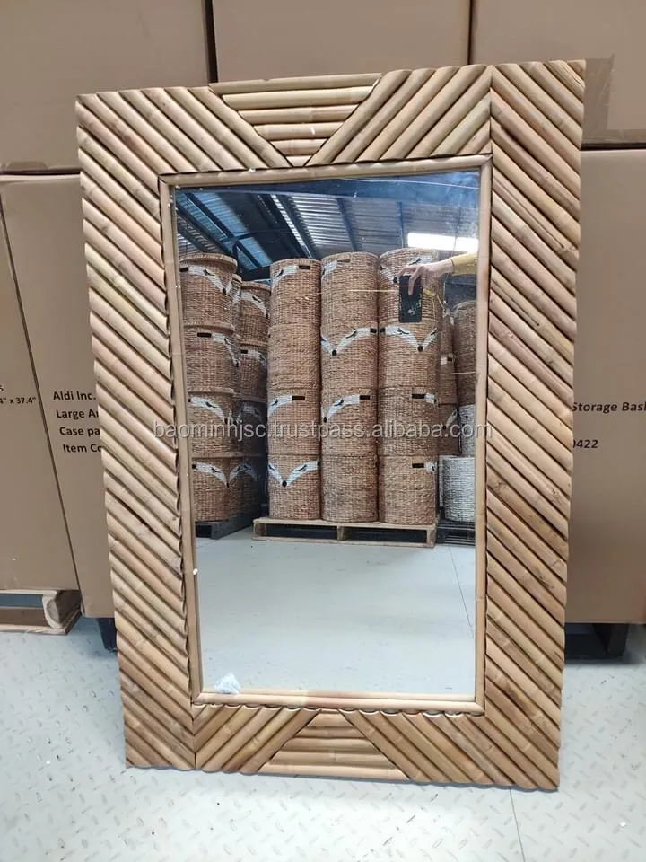 Rattan Full Length Floor Mirror From Vietnam Buy Rattan Full Length