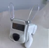The dog barked a message clock