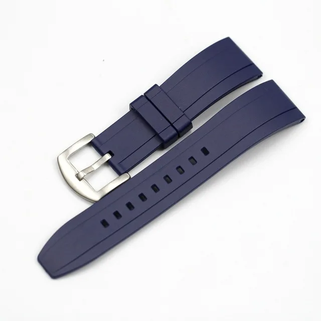 onthelevel氟橡胶表带20 22毫米硅胶手镯快速释放弹簧表带每个手表