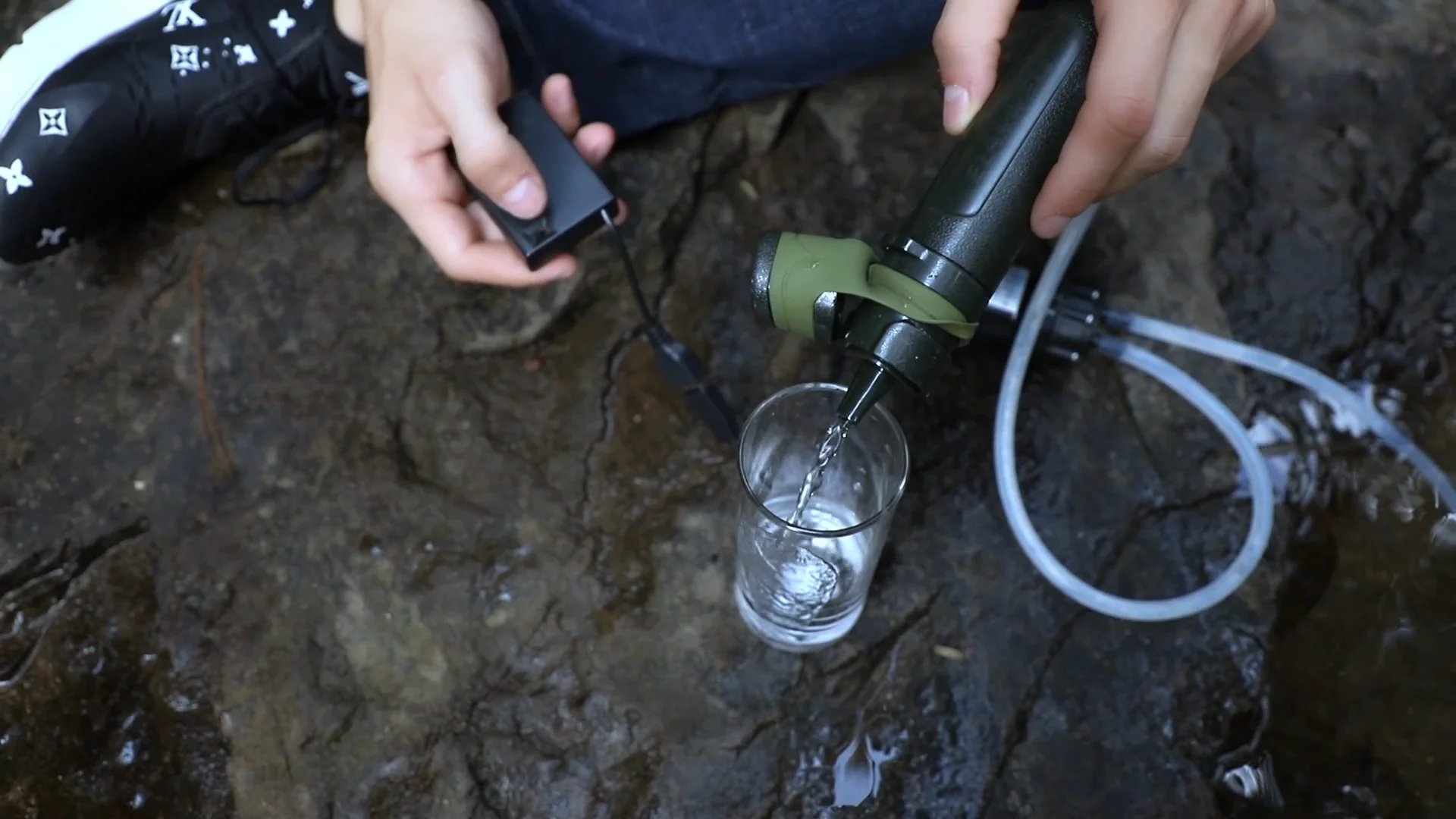 Portable Water Filter For Survival Trekking Caravan Travel Buy