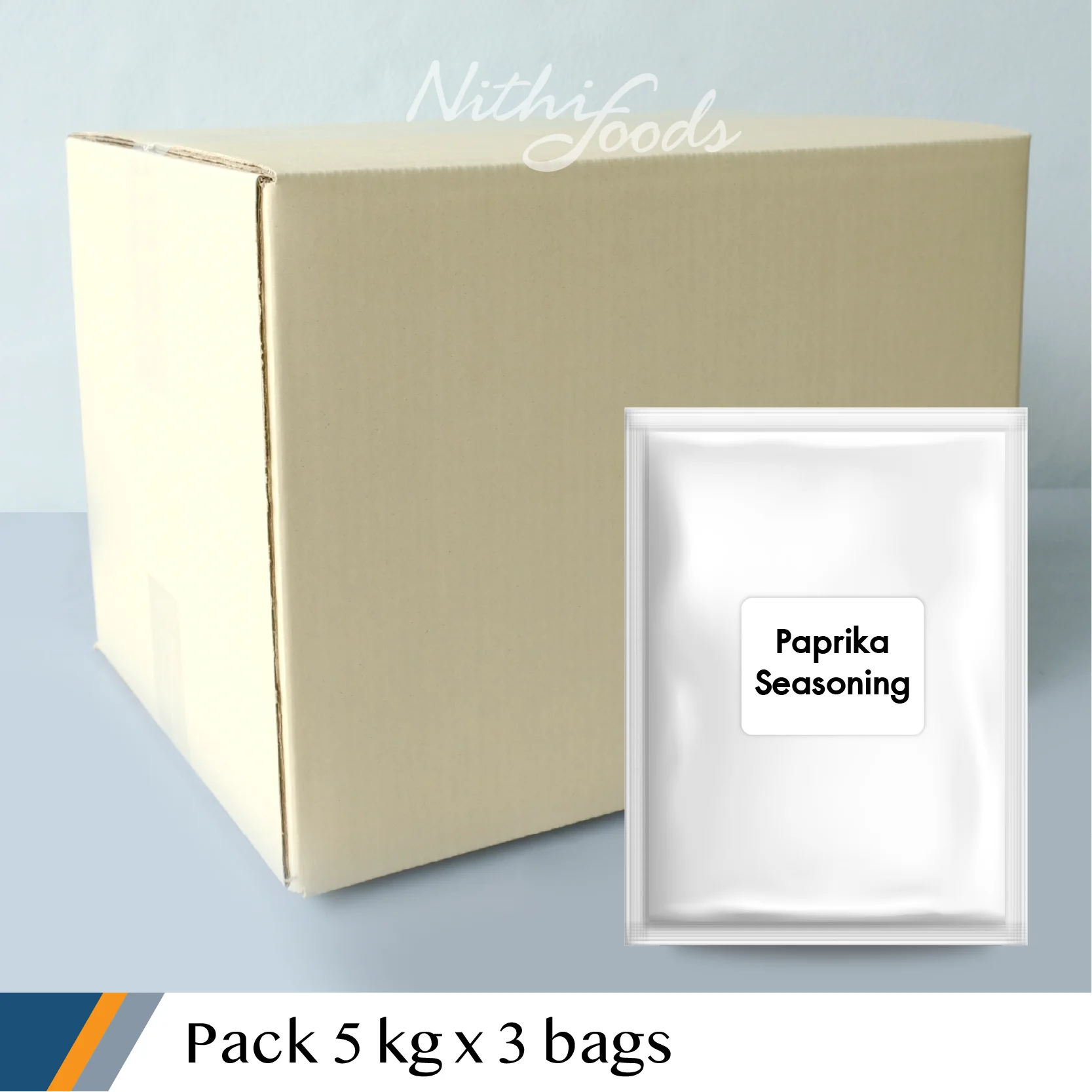 Hot Paprika Food Seasoning Power Spices For Snack And French