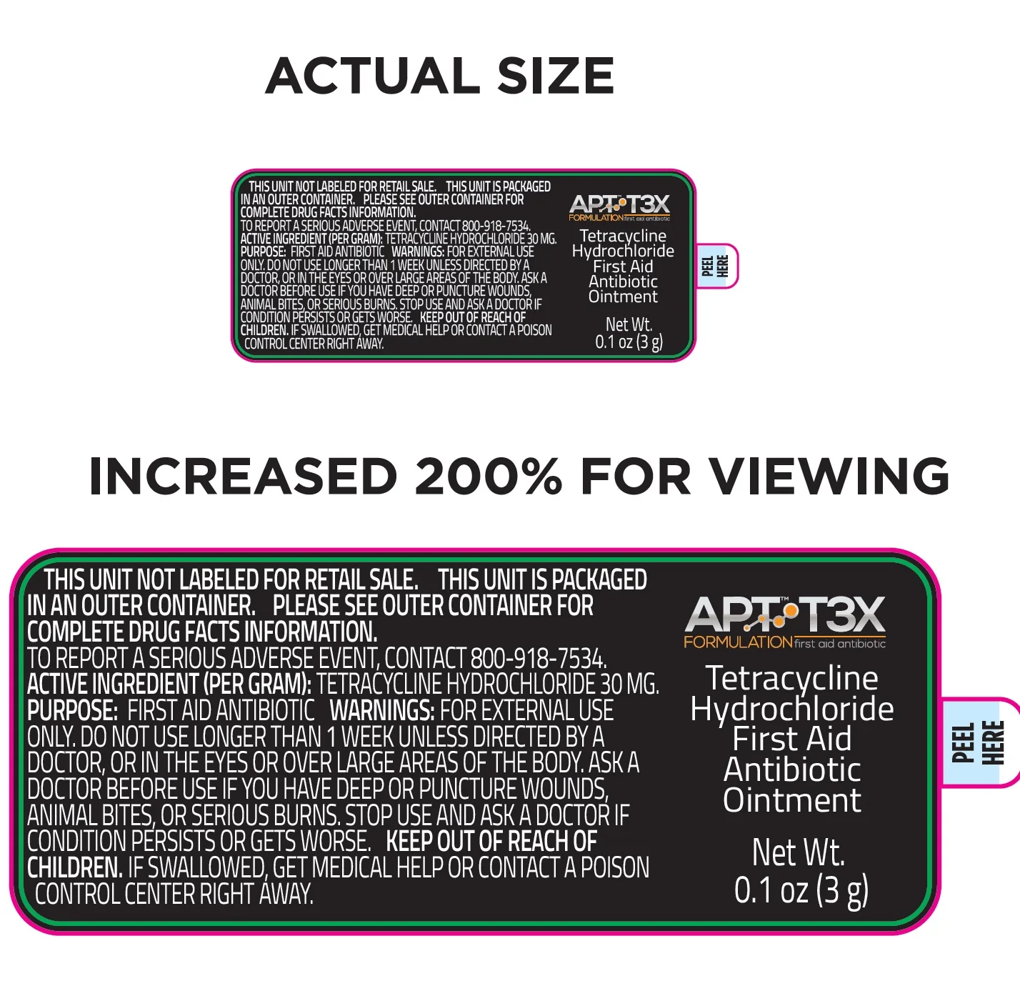Apt 3 Tetracycline Ointment For Antibiotic Resistant Bacteria Biofilm