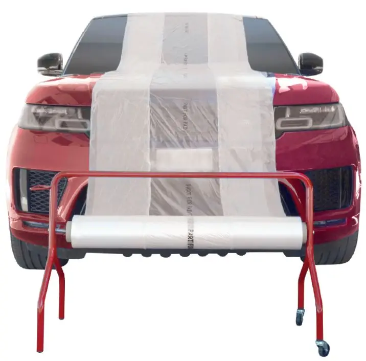 Hd Pe Plastic Masking Film Electrostatic High Quality Automotive