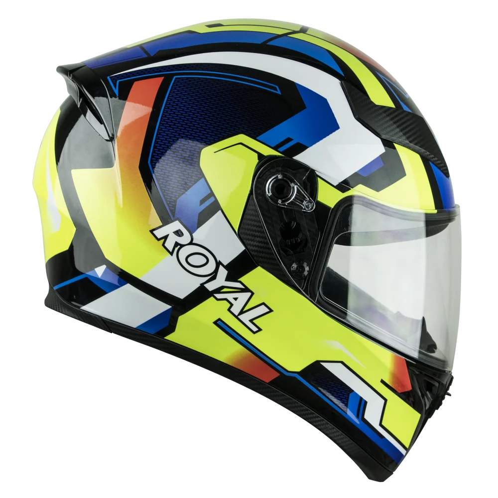 Fullface Helmet Motorcycle Helmet With Visor Highquality Advanced Abs Royal M138b Factory Sale