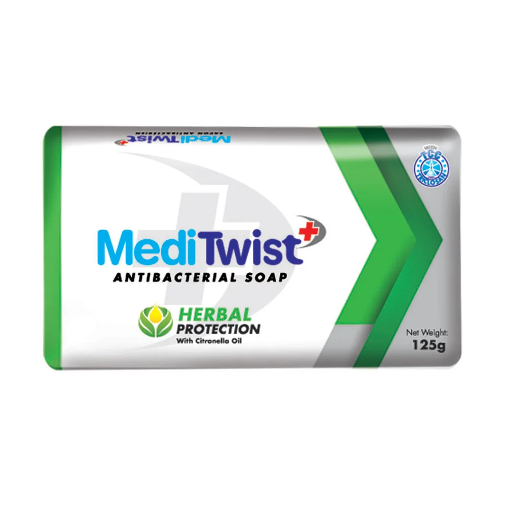 Premium Meditwist Antibacterial Toilet Body Soap Bar Bath Soap Shower
