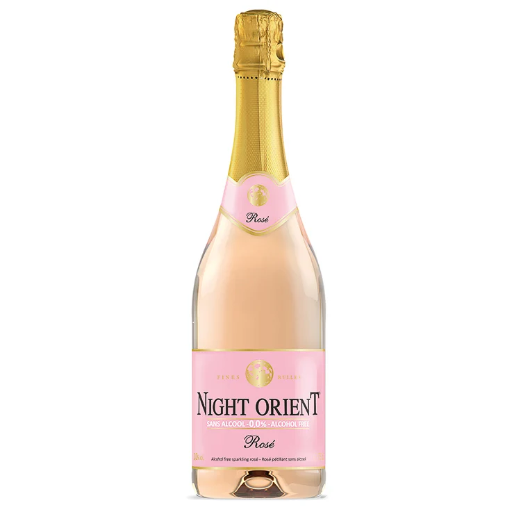 Sparkling Rose Wine,Nonalcoholic,Vegan,Made From Spanish Grapes From