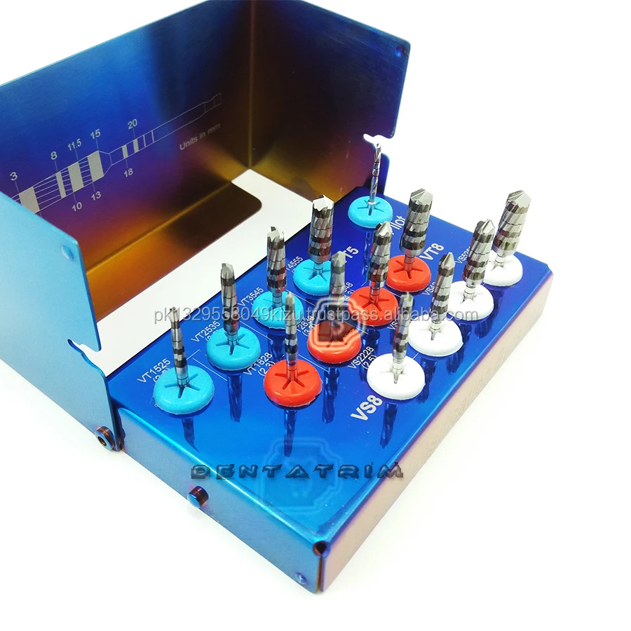 Advanced Dental Implant Guided Surgery Drills Set Of 39 Pieces Custom