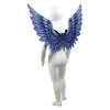 New design 100% polyester 3D print angel wings low price