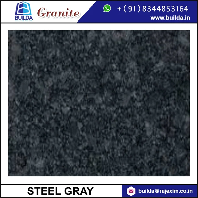 Black Galaxy Granite Slabs With Golden Dots Premium Quality Slabs