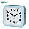 Imarch BB07602-BU Silent No Ticking, Lighted on Demand and Snooze, Beep Sounds, Ascending Analog Travel desk Alarm Clock