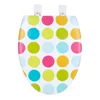 Toilet Seat_Soft_Cute Dot_O Simple Comfortable Type Plastic
