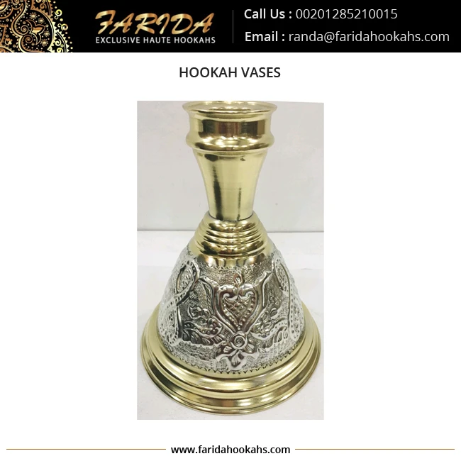 Hot Sale Farida Brass Hookah Bases Oem Egyptian Shisha Base Buy 2019