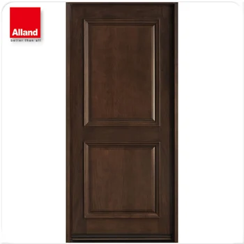 Custom Modern Design Single Panel Swing Solid Core Interior Door With Handle Buy Solid Core Flush Door Mdf Flush Solid Wood Door Veneer Hollow Core